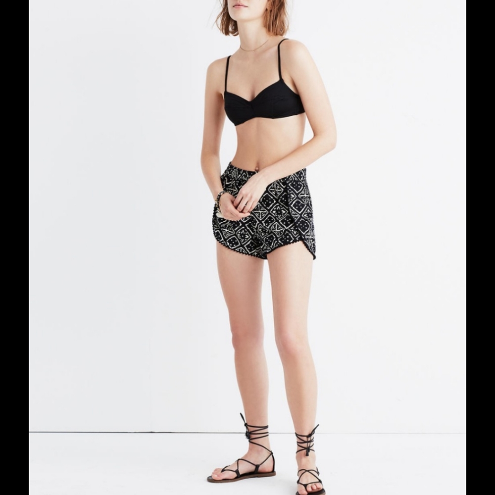 Madewell Oahu Coverup Shorts, Sandlines